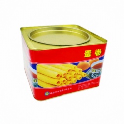 Egg Roll Packing Tin Box