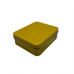 Rectangular Shaped Tin Metal Box