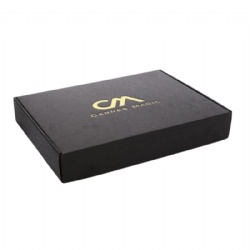 Matte Black Shipping Corrugated Box