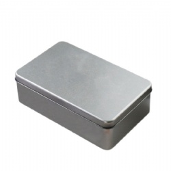 Flat Lid Tea Metal Box